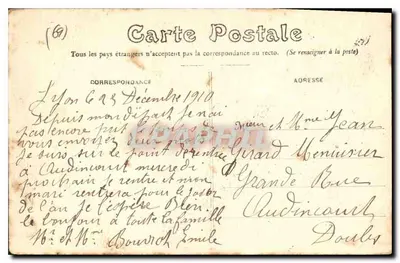 Lione — Lungofiume Rodano — Il Ponte Lafayette — E.J.L. — Verso