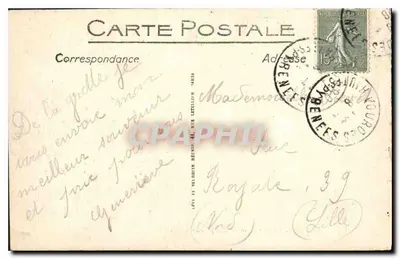 Lourdes. Bazylika. - Widok z góry. - LL — Rewers