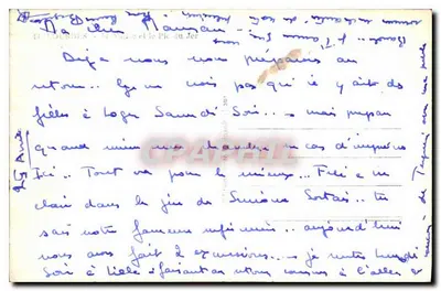 L'Isère i Pic du Jer — widok panoramiczny — wydawca Yang, nr 6 — Rewers