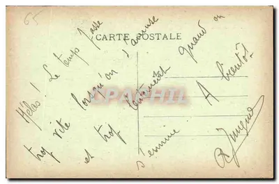 Pyrénées — Cavanie : Pic Méne i Pain de Sucre — Cavanie, n°321 — Rewers