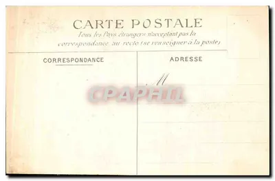 Aulnay-de-Saintonge — Intérieur de l'Église — éditeur non identifié, n° de série non visible — Verso