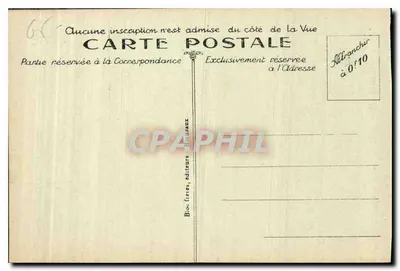 Gavarnie — Het Cirque van Gavarnie en het Dorp — B. R. — Achterkant