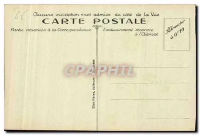 Gavarnie — Interior do Circo — B. R. — Verso