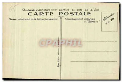 Gavarnie — O Circo — B.R. — Verso