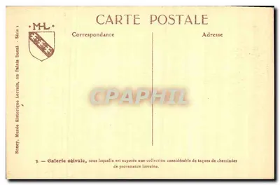 Galeria wybrzeżna — Nancy — Médiathèque Historique Lorraine — Rewers