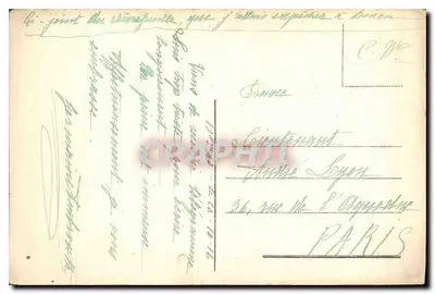 Śnieg na polu — wiersz De Amicis — wydawca nieznany — Rewers