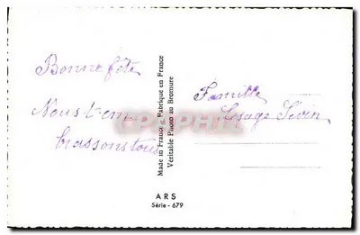 Kind mit Taube — Saint Nicholas — Verlag ARS, Serie 679 — Rückseite