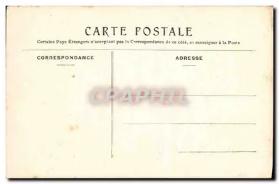 Hotel dependente da antiga comunidade de Saint-Aure — Adoratrices do Sagrado Coração de Jesus, fundada em 1700 pelo padre Lefèvre. Religiosas da Imaculada Conceição desde 1854. 27, rue Lhomond — Velho Paris B. C. (depositado) — Verso