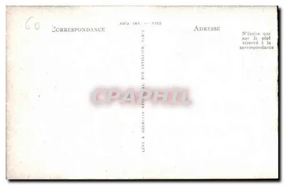 Château de CHANTILLY — Le Temple de Vénus — LL — Verso