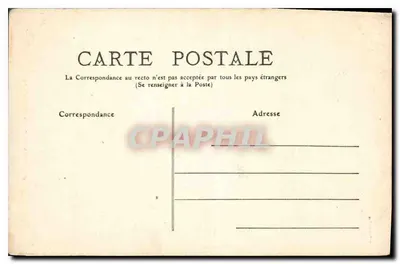 Pad van de Kruis — 6e Station : Jezus draagt zijn Kruis — Collectie F. Fleury — Achterkant