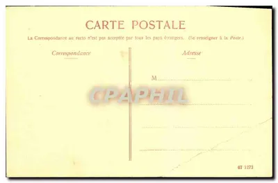 Przejście przez Mauvais Pas, morze lodowe i Montenvers — Aug. Couttet, Chamonix, Nr 24 — Rewers