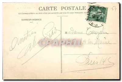 Nancy — Plac Stanisława i Hotel Miejski — IMP. ROYER & Cie, NANCY — Rewers