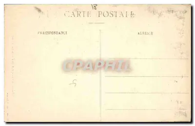 Bourges - Capela do Hotel Lallemand — Edição Dames de France — Verso