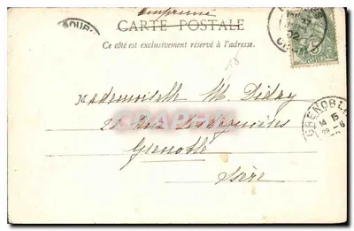 Bourges - Katedra, Strona Północna — Auxenfant, wyd. Bourges, nr XI — Rewers