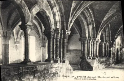 Noirlac, perto de St-Amand-Montrond (Cher) — Sala Capitular — editor não identificado, n° 230