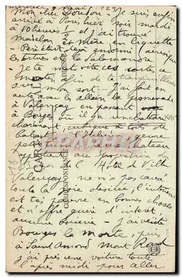 Noirlac, perto de St-Amand-Montrond (Cher) — Sala Capitular — editor não identificado, n° 230 — Verso