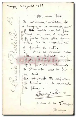 Bourges — Hotel Cujas — L.L. — Rewers