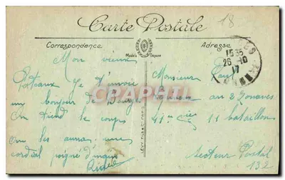 Bourges — Panorama z Beauregard — LL. n°157 — Rewers