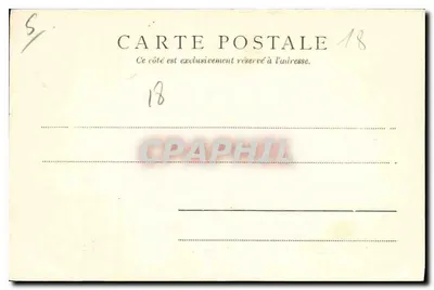 Katedra — Widok z boku (Strona ogródka arcybiskupiego) — Paryż, wydawca Paryż, nr 3168 EL 88 — Rewers