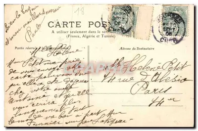 Bourges — Pałac Jacques Cœur, łuki — wyd. C. C. (n°14) — Rewers