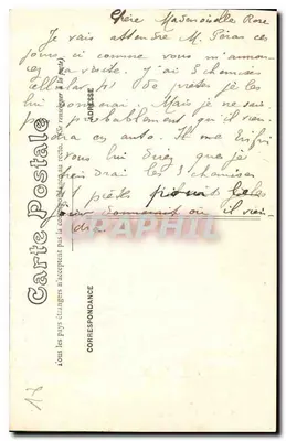 Bourges - Pałac Jacques-Cœur — wydawca St. Nouvelles Géographiques, n°11 — Rewers
