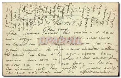 Bourges — Panorama tirado de Beauregard — LL. — n° 157 — Verso