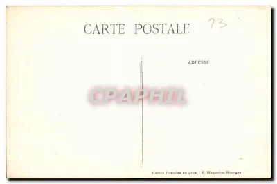 Bourges — Muzeum (Dawny Hotel Cujas) — wydawca E. Maquaire, nr 361 — Rewers