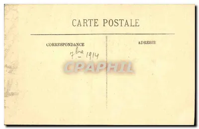 Bourges — Tympan portalu głównego katedry — Ostateczny Sąd — Wydawnictwo Dames de France — Rewers
