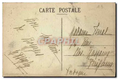 Bourges - Katedra - Widok z Nowych Galerii - Wydawnictwo Nowych Galerii, Bourges — Rewers