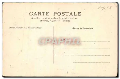 Bourges - Pałac Jacques Cœur, arcady — wydawca nie widoczny, nr serii 3 — Rewers
