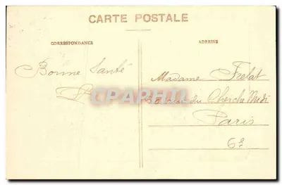 Bourges — Katedra — Widok z Nowych Galerii — Wydawnictwo Nowych Galerii, Bourges — Rewers