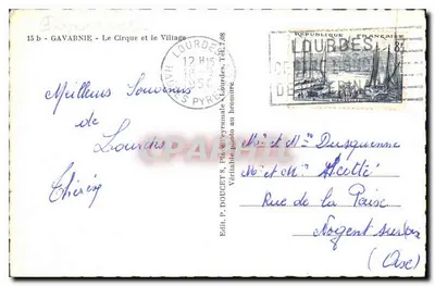 Gavarnie — Le Cirque et le Village — Édilux — Rewers
