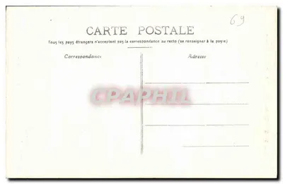 Bellegarde — A Perte do Rhône — editor: M. Melbaux, Bellegarde (Departamento) — Verso