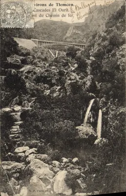 Cascades El Ourit — Pont do Caminho de Ferro — Tlemcen — V.P. Paris 44