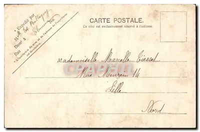 Cascades El Ourit — Pont do Caminho de Ferro — Tlemcen — V.P. Paris 44 — Verso