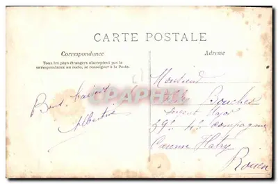 Casal em cena — História Eterna — Paris, n°739/1 — Verso