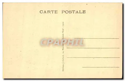 Mały most nad rzeką Gère, pozostałość z dawnego klasztoru Bonnevaux — 853 — Wydawnictwo J. Cellerard, Lyon — Rewers