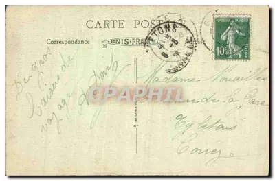 Porty Sarrasine — Kraj Gex — Wydawca Lux, nr 18 — Rewers