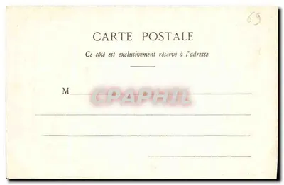LYON - Hotel de Ville (Place des Terreaux) — Edizione Gilot, n° 8329 — Verso