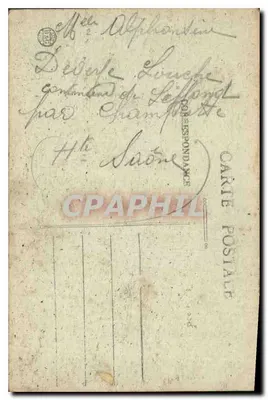 LYON — Praça Carnot, Estação de Perrache — D. Lyon, n°8 — Verso