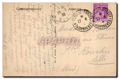 Lourdes — Autentyczny portret Bernadette Soubirous — LL — Rewers