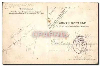 Chaos Gavarnie — widok panoramiczny — L. M. Lourdes, nr 39 — Rewers