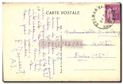 Saint Sébastien — statua Matyasia Grunewalda — Muzeum w Colmarze — Rewers