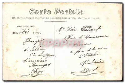 Chór kaplicy Du Grand Séminaire — Bourges — wydawca Monelles & Cie, nr 145 — Rewers