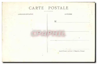 Bourges — Pałac Jacques Cœur — Dziedziniec — E. Maquaire, n°304 — Rewers
