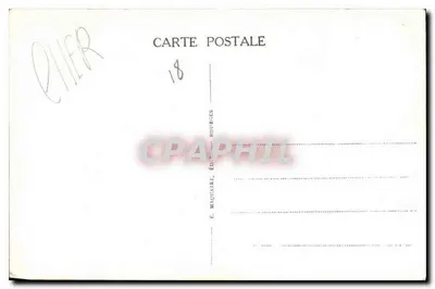 Bourges — Façada katedry — E. M. 201 — Rewers