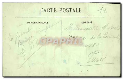 Bourges — Katedra widziana z Pałacu Jacques-Cœur — LL — Rewers