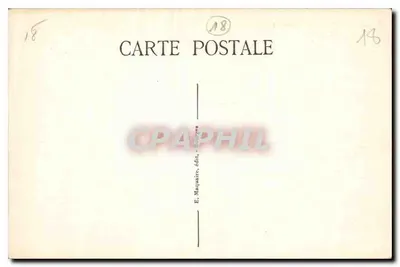 Bourges - Hotel Lallemant - Façada Zachodnia — E. Maquaire, wyd. Bourges, nr 354 — Rewers