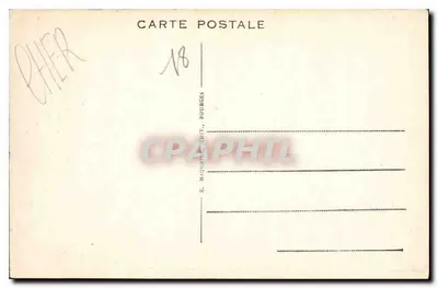 Bourges — Pałac Jacques-Cœur — Fronton — Rewers