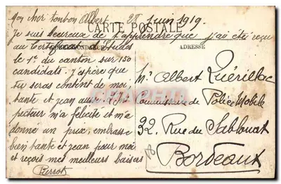 Bourges — Katedra — Widok z południowej strony — Wydawnictwo Nowe Galerie — Rewers
